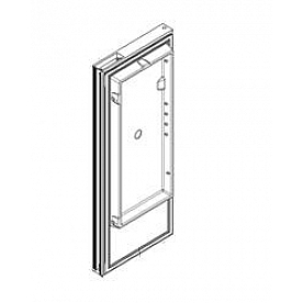 Norcold Refrigerator Door - 2118 Series Lower Stainless Steel - 637195