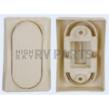 Valterra Switch Plate Cover White - 1 Per Card - DG910PB