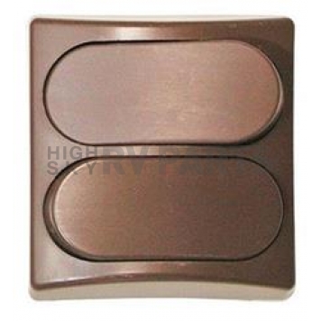 Valterra Switch Plate Cover Brown - 1 Per Card - DG9218PB