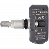 Dorman (OE Solutions) Tire Pressure Monitoring System - TPMS Sensor 974-301