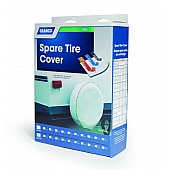 Camco Spare Tire Cover 31-1/4 Inch Colonial White Vinyl - 45352
