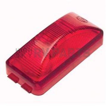 Valterra Clearance Marker Light - 2-1/2 Inch x 1-1/4 Inch Rectangle Red - WP-1258RF