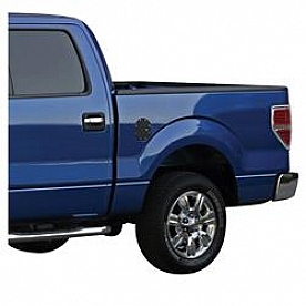 Bully Truck Fuel Door - Round Aluminum - BBS-1213CK