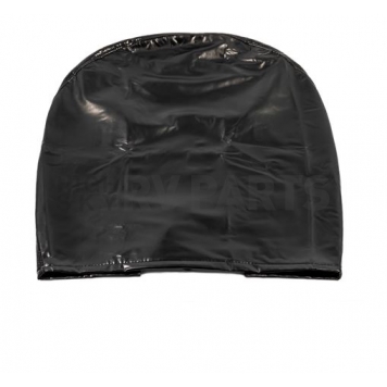 Camco Spare Tire Cover - Up To 42 inch Size - Black Vinyl - 45251