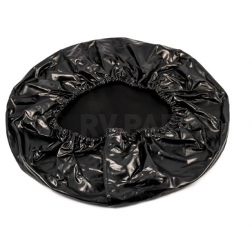 Camco Spare Tire Cover - Up To 34 Inch Tire Size - Black Vinyl - 45252-3