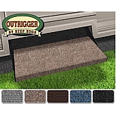 Prestofit Entry Step Rug - 23 Inch Walnut Brown - 2-0351