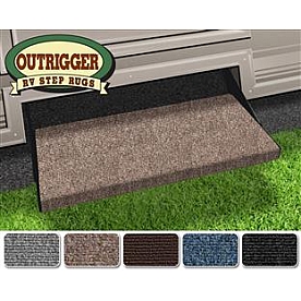 Prestofit Entry Step Rug - 23 Inch Walnut Brown - 2-0351