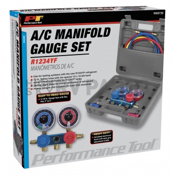 Performance Tool Air Conditioner Manifold Gauge W89739-1