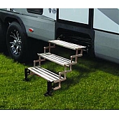 Torklift Entry Step - 22-1/4 Inch Aluminum Step With Stainless Steel Hardware 4 Steps - A8004
