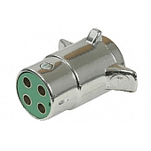 Pollak Trailer Wiring Connector Trailer End 4 Round  - 11-409V