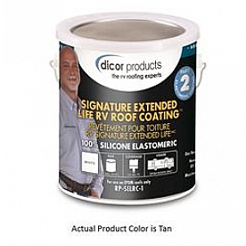 Dicor Corp. Roof Coating for EPDM Rubber Roof - RP-SELRCT-1