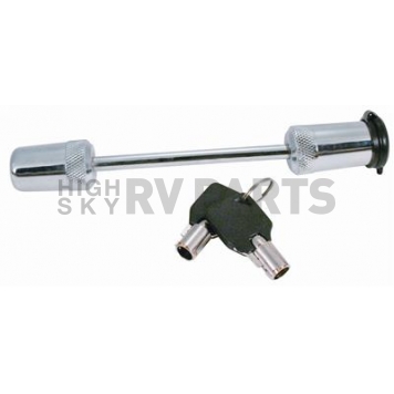 Trimax Locks 3-1/2 inch Span Coupler Lock Chrome - TC3