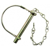 JR Products Trailer Coupler Safety Pin Clip 5/16 Inch Diameter x 2-1/2 Inch Length - 01184