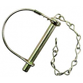 JR Products Trailer Coupler Safety Pin Clip 5/16 Inch Diameter x 2-1/2 Inch Length - 01184