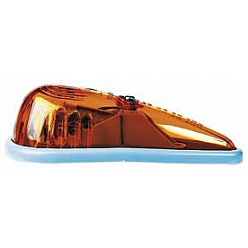 Peterson Mfg. Clearance Marker Light - 5-1/2 inch X 2-1/8 inch Incandescent Amber - V118A