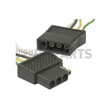 Pollak Trailer Wiring Flat Connector - 4 Way 12 Inches Length - 12-403