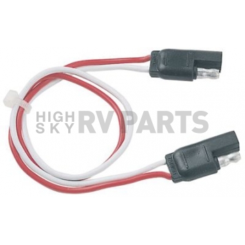 Husky Towing Trailer Wiring Flat Connector 2-Way 12 Length - 30259