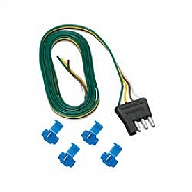 Tow Ready Trailer Wiring Flat Connector Trailer End 4 Way - 118033