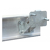 Tie Down Spare Tire Carrier Trailer Frame Mount Steel Silver - 86064