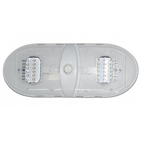 Valterra Interior Ceiling LED Oval Light -  Daylight White 