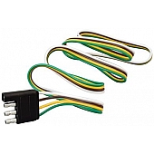 Valterra Trailer Wiring Flat Connector - 4 Way 3 Wire Length - A10-4402
