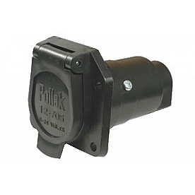 Pollak Trailer Wiring Connector 7 Way Round Socket - 12-707E