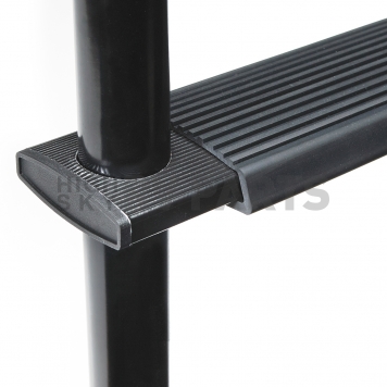 Topline Manufacturing Ladder - RV Bunk Aluminum Black - BL200-03-2-2