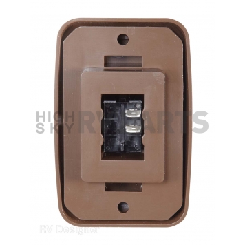 RV Designer Multi Purpose Single Switch - Brown - S631-1
