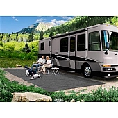 Prestofit RV Patio Mat 15 Feet x 6 Feet Stone Gray - 2-1153