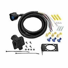 Tow Ready Trailer Wiring Connector Vehicle End 7 Blade Round  - 20223