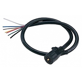 Hopkins MFG Trailer Wiring Connector - 7 Blade Round - 20042