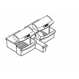 Norcold Refrigerator Crisper Bin - 627866