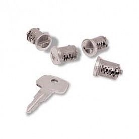 Lock Cylinders with Keys - for All Yakima Lockable Accessories - Set of 4 - 8007204