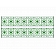 Camco RV Door Mat Green Botanical Mold And Mildew Resistant - 42830