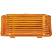 Valterra Porch Light Lens Rectangular Amber Acrylic - DG71261VP