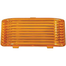 Valterra Porch Light Lens Rectangular Amber Acrylic - DG71261VP