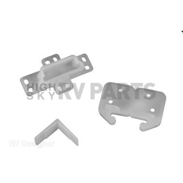 RV Designer Drawer Rear Socket/ 2 Corner Slides H301