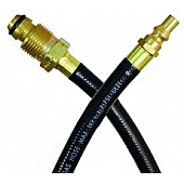 JR Products Propane Hose  60 Inch x 1/4 Inch - 07-31155