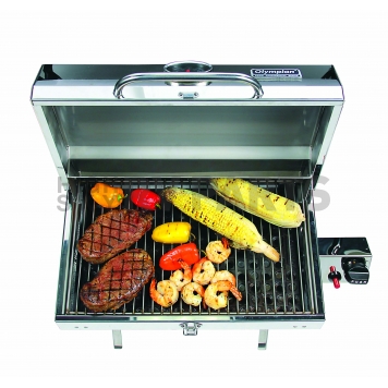 Camco Barbeque Grill Propane Stainless Steel - 57305-5