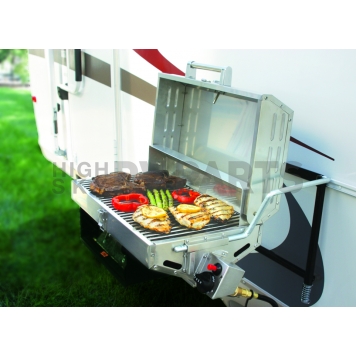 Camco Barbeque Grill Propane Stainless Steel - 57305-7
