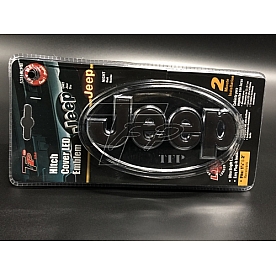 TFP (International Trim) Trailer Hitch Cover 1-1/4 Inch/ 2 Inch Black And Silver - 53518LHB