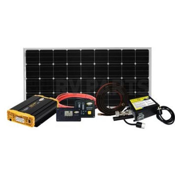 Go Power Weekender Monocrystalline Solar/ Inverter System 190 Watt - 82846