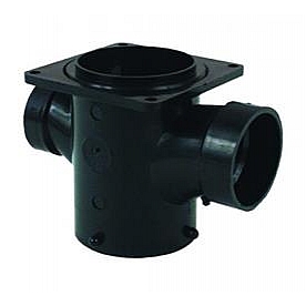 Valterra Sewer Waste Valve Fitting 3 inch Sanitary Tee - T1013