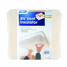 Camco 14 inch x 14 inch Roof Vent Insulation White 45195
