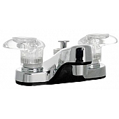 Phoenix Products Faucet Catalina 2 Lever Handle Chrome Plastic for Lavatory PF222341