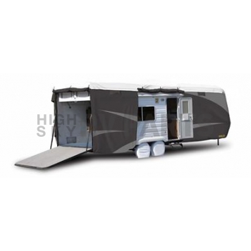Adco Tyvek Plus RV Cover for 30 to 33.5 foot Toy Haulers - Gray Polypropylene - 34875