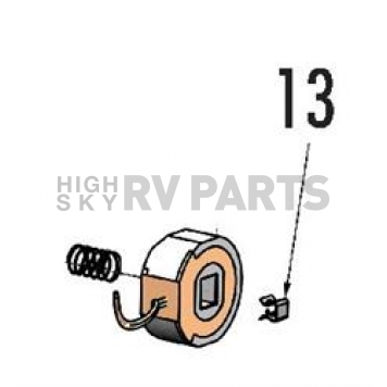 Husky Towing Trailer Brake Magnet Retainer 30830