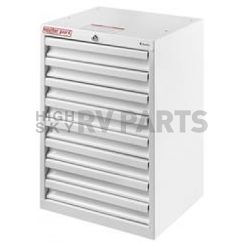 Weather Guard Storage Cabinet Portable Steel White - 9928-3-02