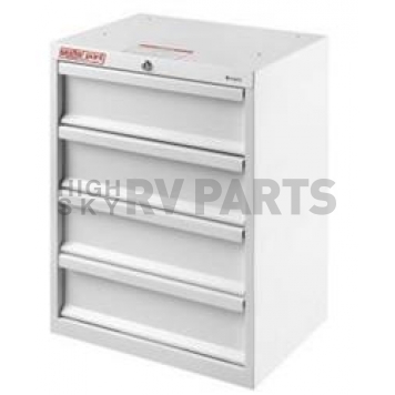 Weather Guard Storage Cabinet Portable Steel White - 9984-3-01