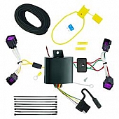 Tekonsha Trailer Wiring Connector Vehicle End 4 Flat  - 118640